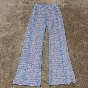 New Girl Order Jacquard Tattoo Trousers UK Sizing
